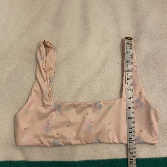 Djerf Avenue Swim Top Summer Island - Sz M - Picture 7 of 8